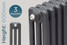 TE3-600-A-TH - Trade Essentials Metallic Anthracite 3 Column Horizontal Radiator H600 x W622 TE3-600-A-TH - Trade Essentials Metallic Anthracite 3 Column Horizontal Radiator H600 x W622